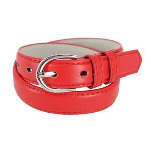 CTM Kid's Leather 1 inch Basic Dress Belt